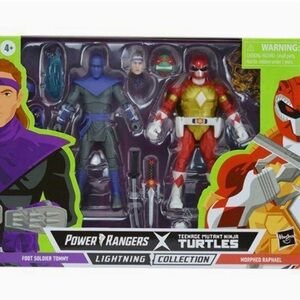 Hasbro Power Rangers x TMNT Lightning Collection Figures